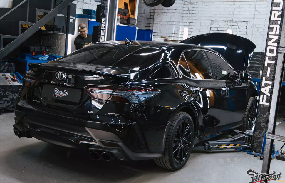 Провели техническое обслуживание Toyota Camry